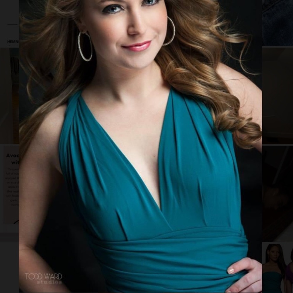 Green Wrap Dress